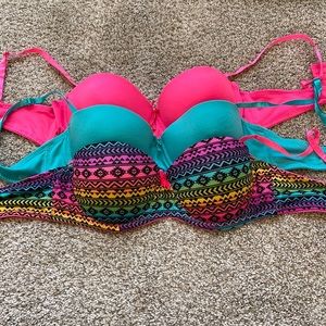 ❌SOLD Bundle of Three Push-up Bras 36B |#115